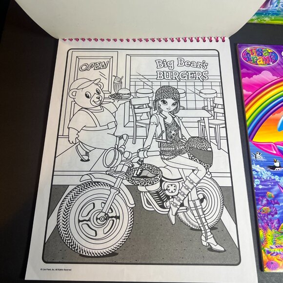 Lisa Frank Tikanni 2020 TriFold Art Case w/ Puzzles, Sticker Pad & Activity Lot - Picture 5 of 11